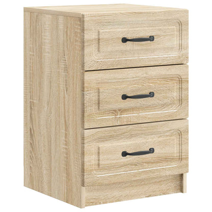 Bedside Cabinet Sonoma Oak 43 x 41 x 63.5 cm Engineered Wood