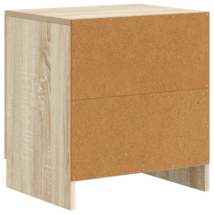 Bedside Cabinet 2 pcs Sonoma Oak 43 x 34.5 x 47 cm