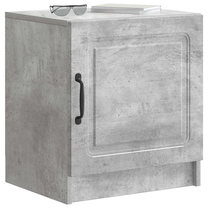 Bedside Cabinet Concrete Grey 43 x 34.5 x 47 cm Engineered Wood