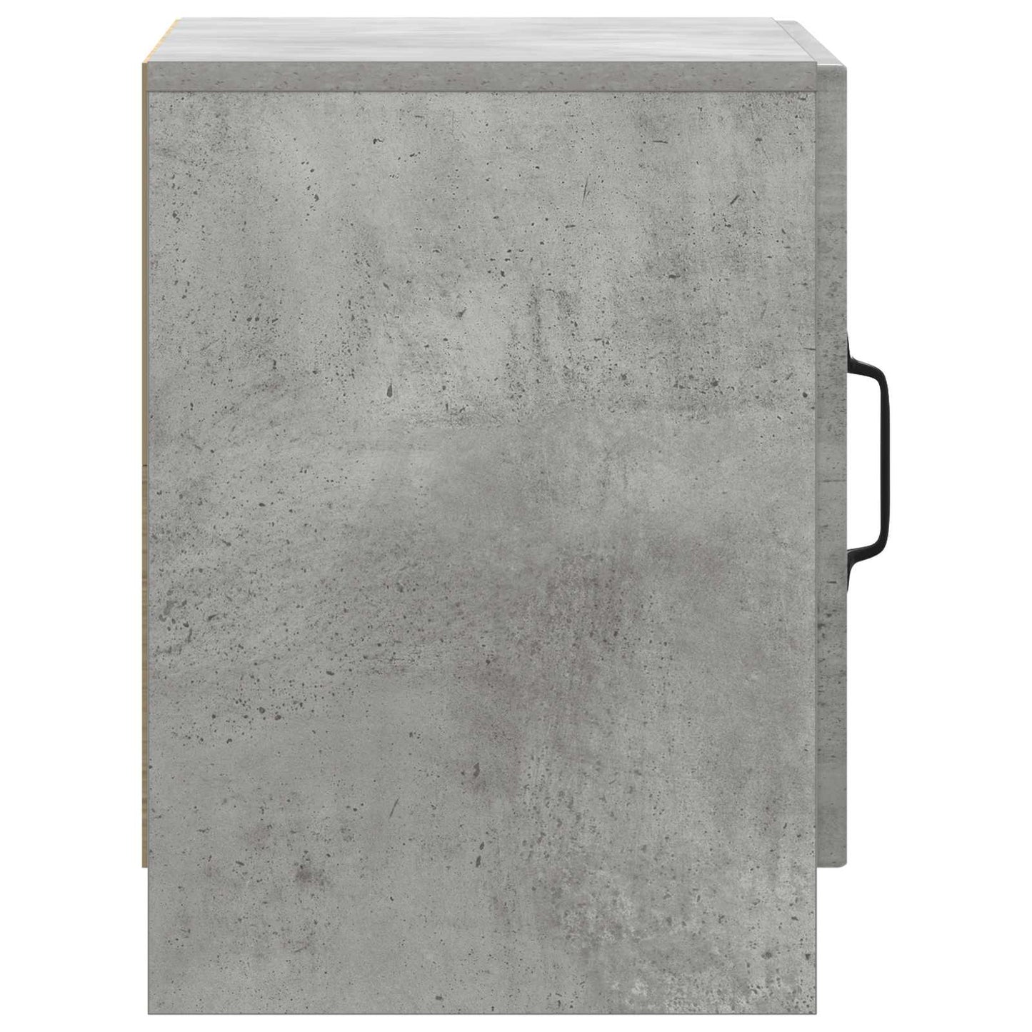 Bedside Cabinet Concrete Grey 43 x 34.5 x 47 cm Engineered Wood