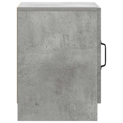 Bedside Cabinet Concrete Grey 43 x 34.5 x 47 cm Engineered Wood