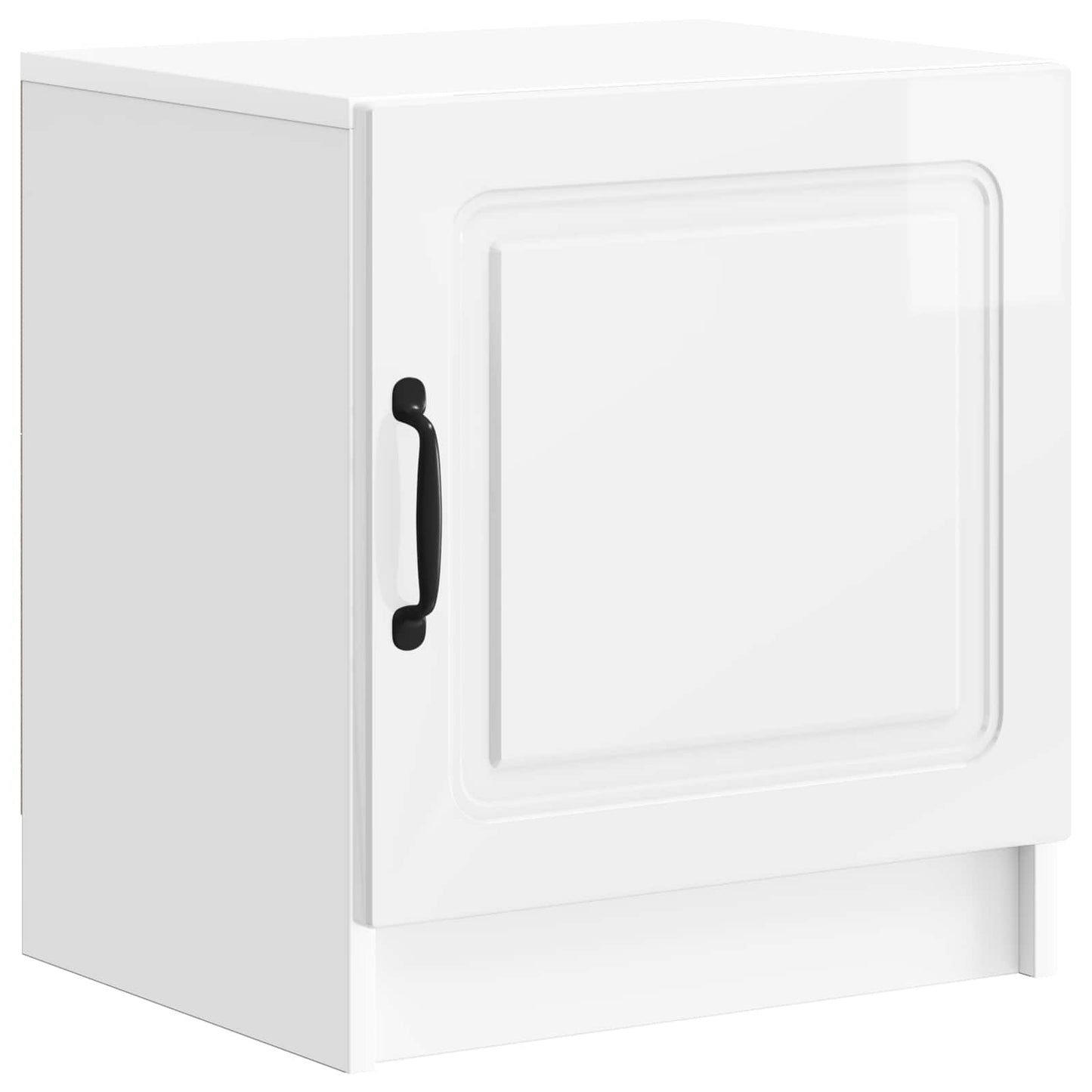 Bedside Cabinet 2 pcs High Gloss White 43 x 34.5 x 47 cm