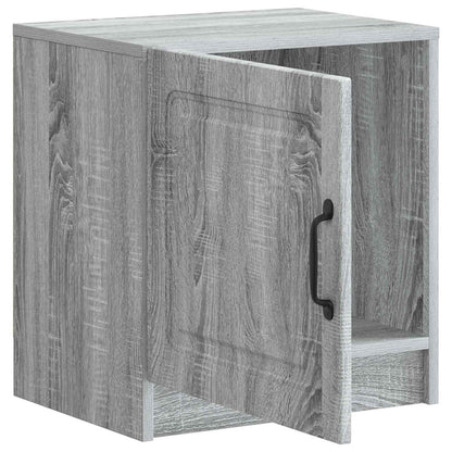 Bedside Cabinet Grey Sonoma 43 x 34.5 x 47 cm Engineered Wood