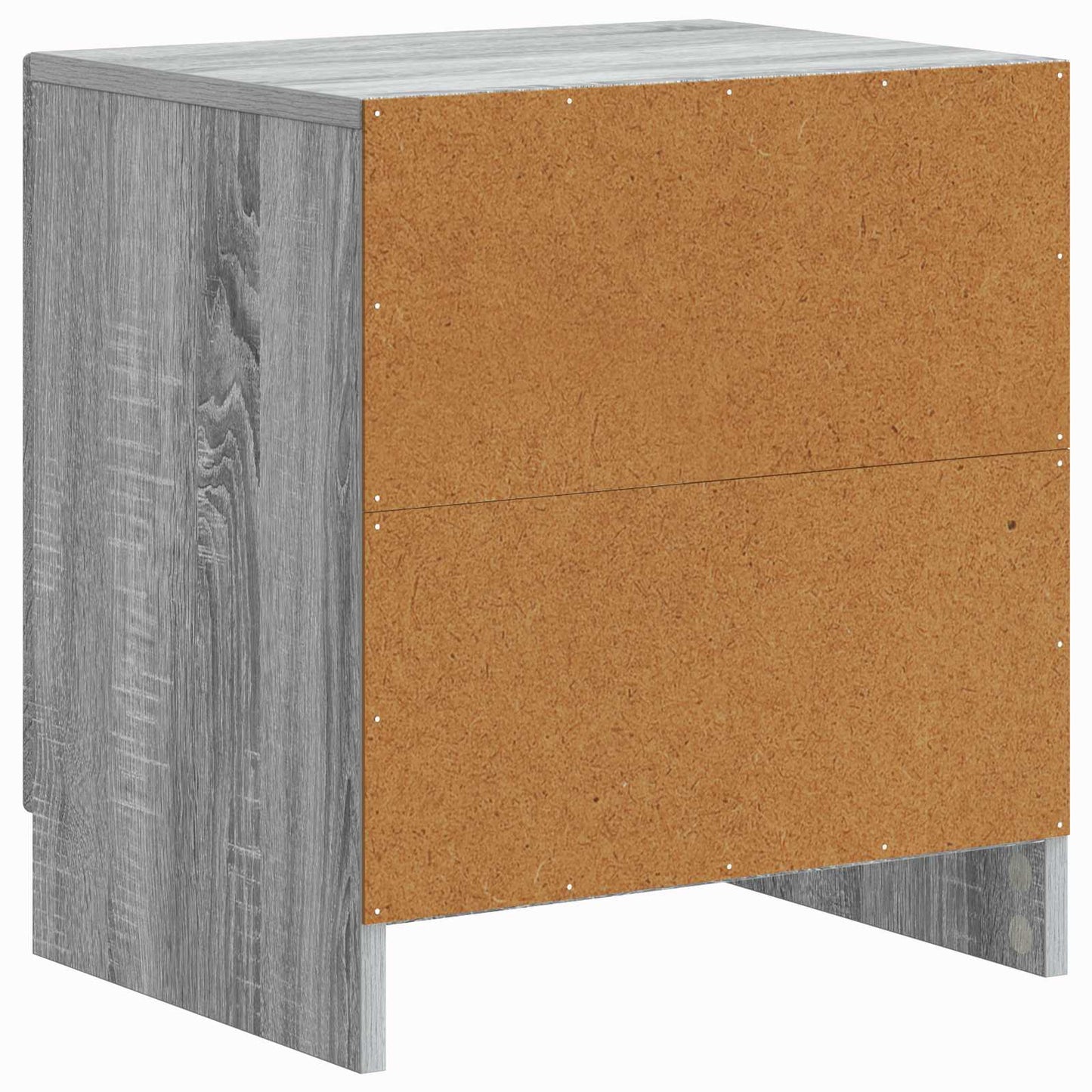 Bedside Cabinet Grey Sonoma 43 x 34.5 x 47 cm Engineered Wood