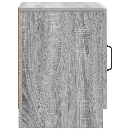 Bedside Cabinet Grey Sonoma 43 x 34.5 x 47 cm Engineered Wood