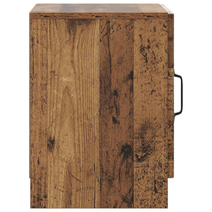 Bedside Cabinet Old Wood 43 x 34.5 x 47 cm Engineered Wood