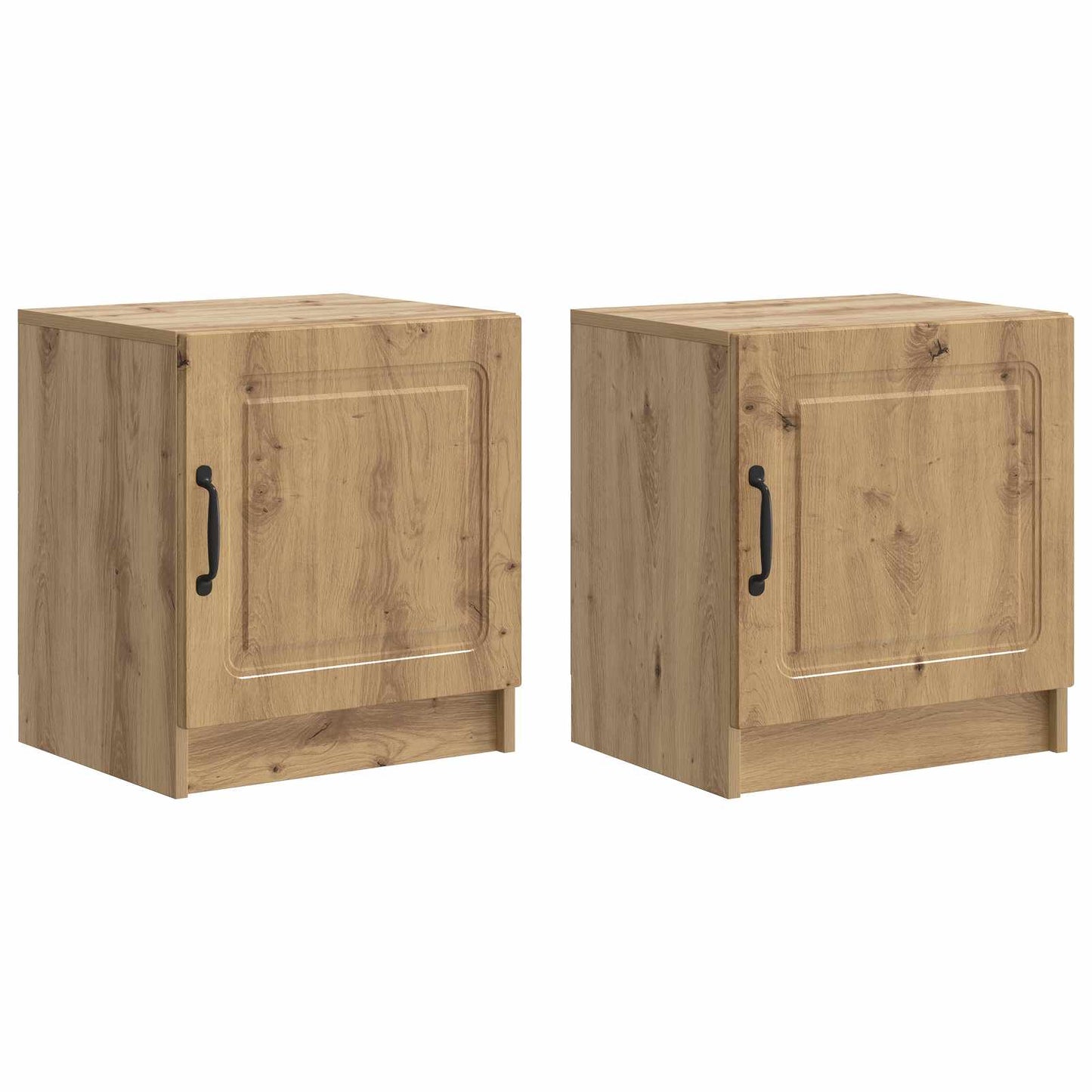Bedside Cabinet 2 pcs Artisan Oak 43 x 34.5 x 47 cm
