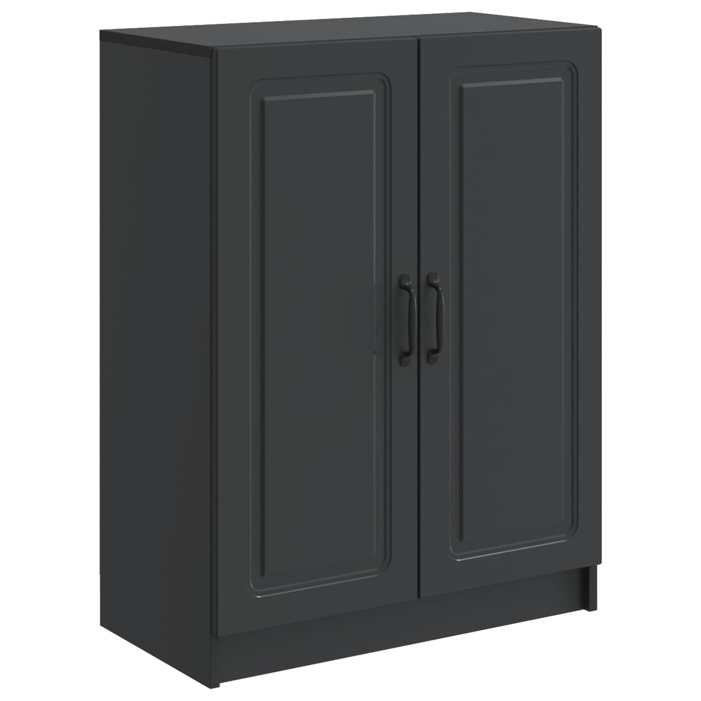 Sideboard Black 66 x 34.5 x 87 cm Engineered Wood