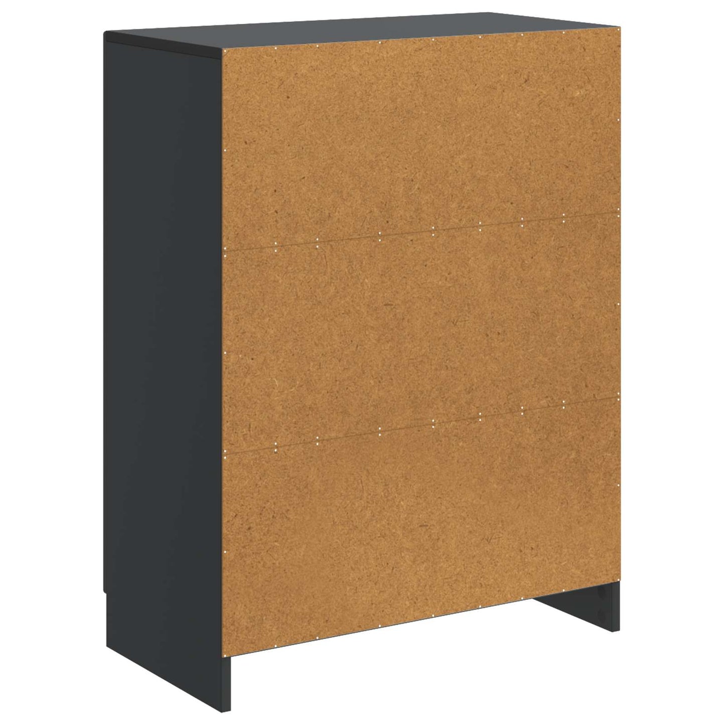 Sideboard Black 66 x 34.5 x 87 cm Engineered Wood