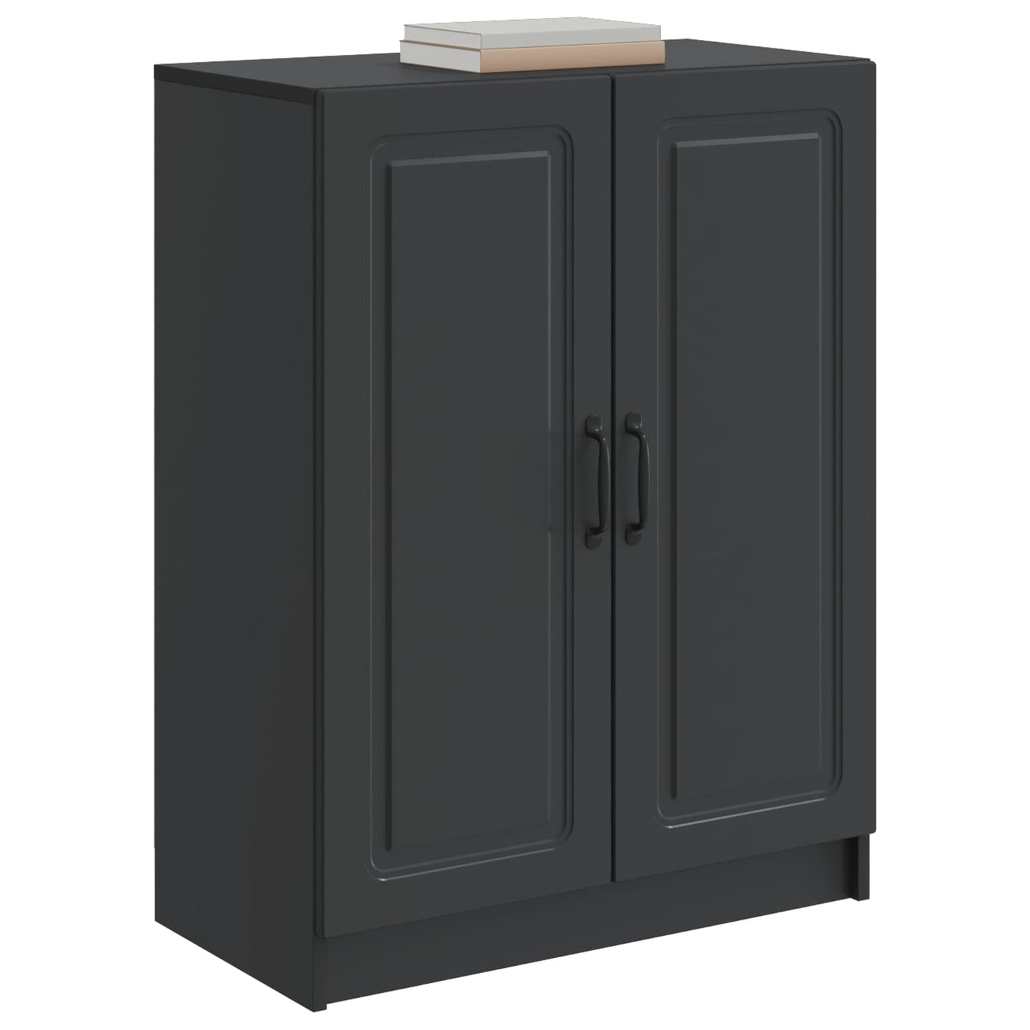 Sideboard Black 66 x 34.5 x 87 cm Engineered Wood