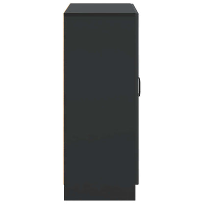 Sideboard Black 66 x 34.5 x 87 cm Engineered Wood
