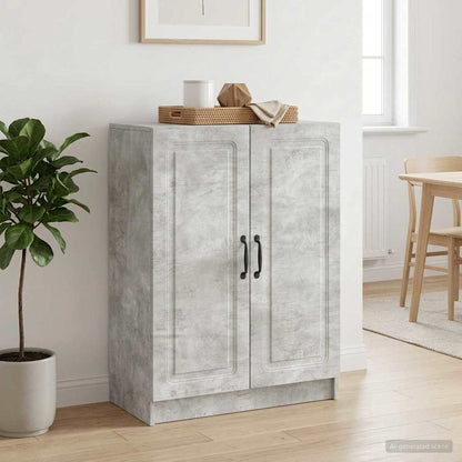 Sideboard Concrete Grey 66 x 34.5 x 87 cm Engineered Wood