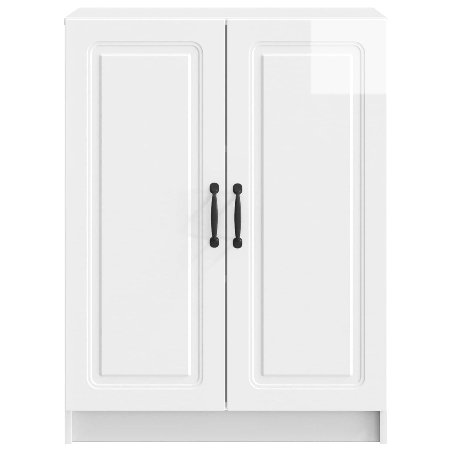 Sideboard High Gloss White 66 x 34.5 x 87 cm Engineered Wood