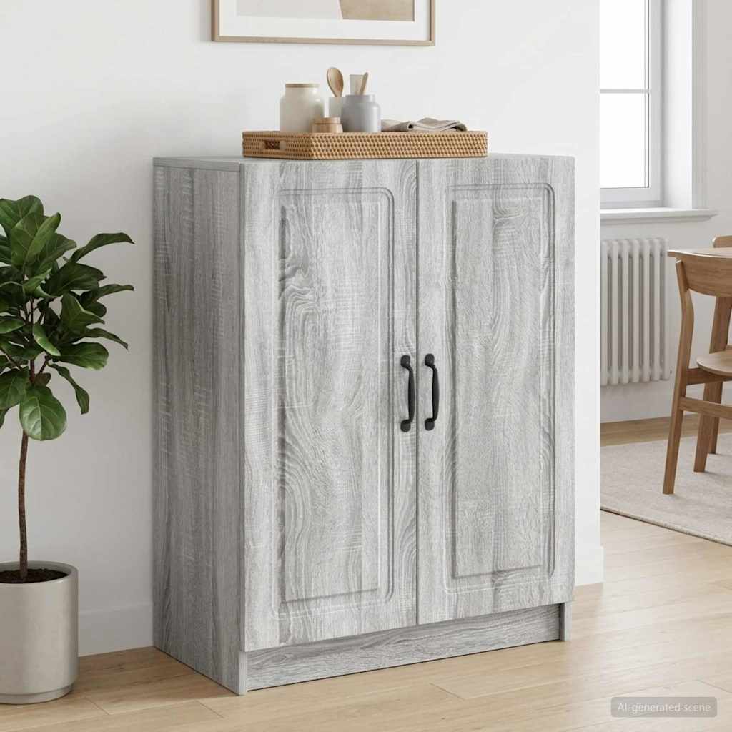 Sideboard Grey Sonoma 66 x 34.5 x 87 cm Engineered Wood
