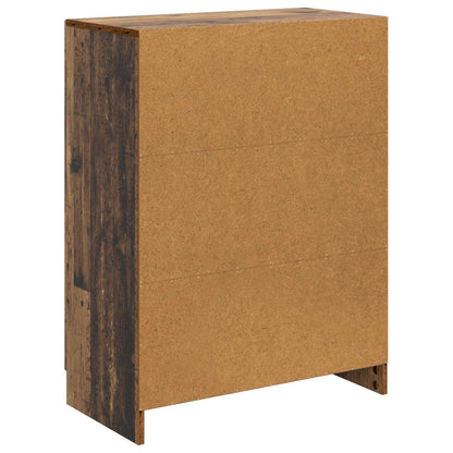 Sideboard Old Wood 66 x 34.5 x 87 cm Engineered Wood