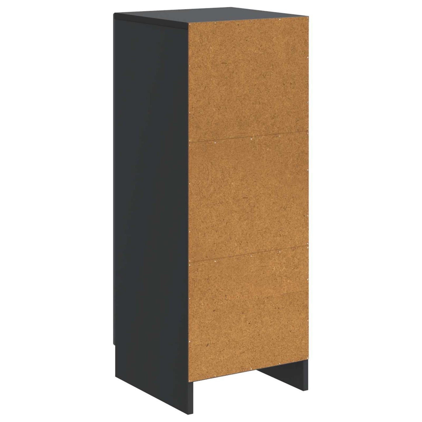 Sideboard Black 33 x 34.5 x 87 cm Engineered Wood