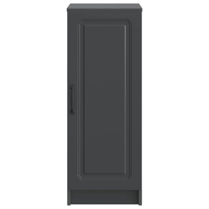 Sideboard Black 33 x 34.5 x 87 cm Engineered Wood