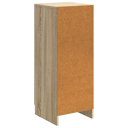 Sideboard Sonoma Oak 33 x 34.5 x 87 cm Engineered Wood