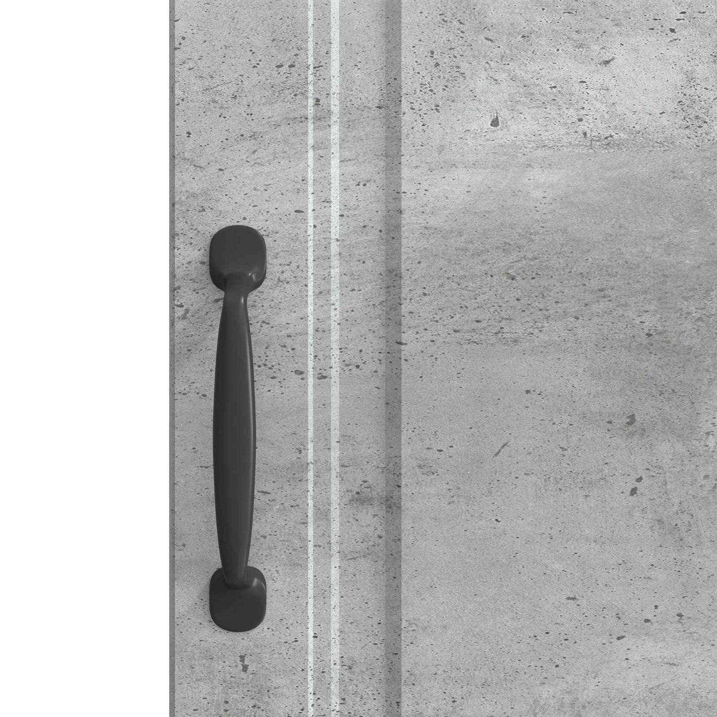 Sideboard Concrete Grey 33 x 34.5 x 87 cm Engineered Wood
