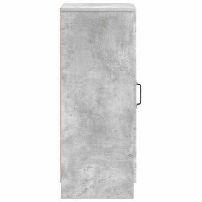 Sideboard Concrete Grey 33 x 34.5 x 87 cm Engineered Wood