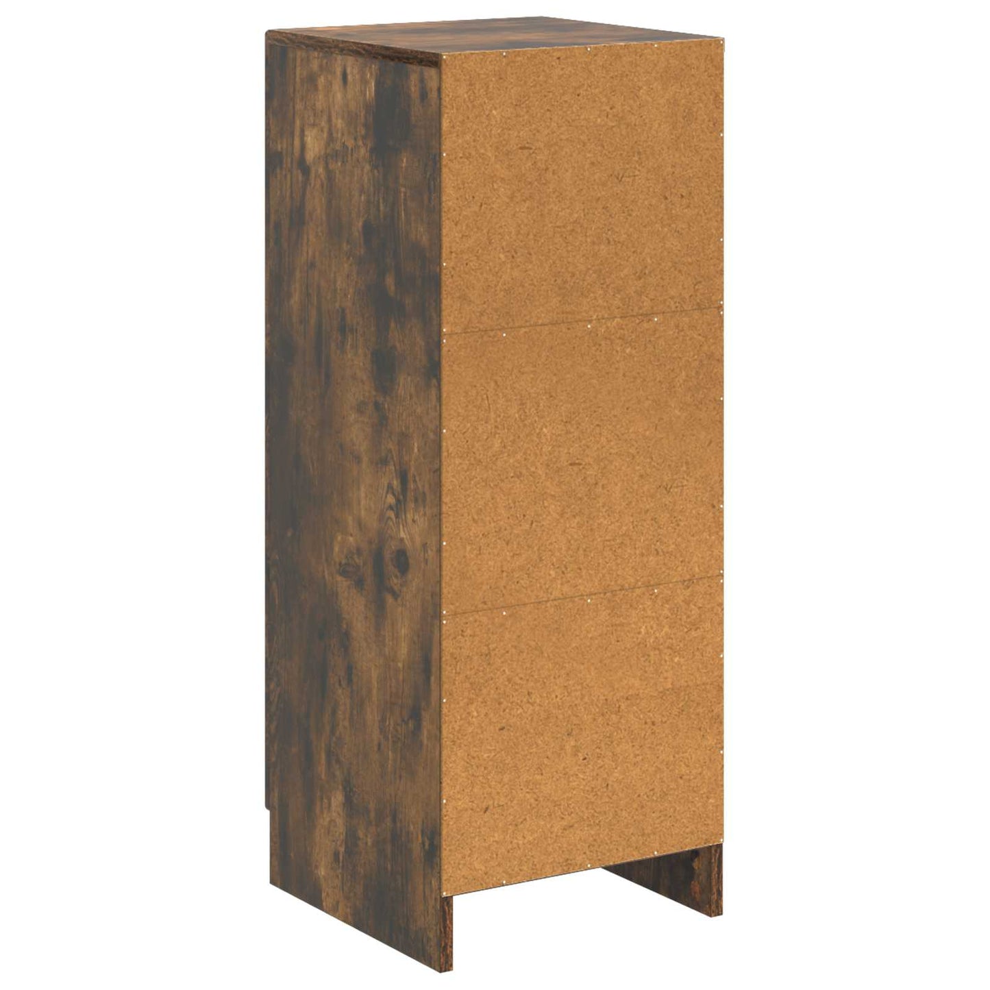 Sideboard Smoked Oak 33 x 34.5 x 87 cm Engineered Wood