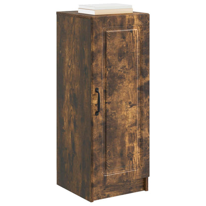 Sideboard Smoked Oak 33 x 34.5 x 87 cm Engineered Wood