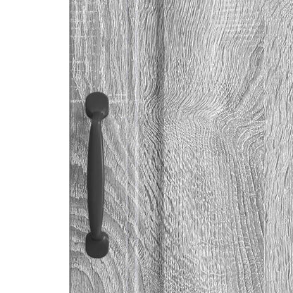 Sideboard Grey Sonoma 33 x 34.5 x 87 cm Engineered Wood