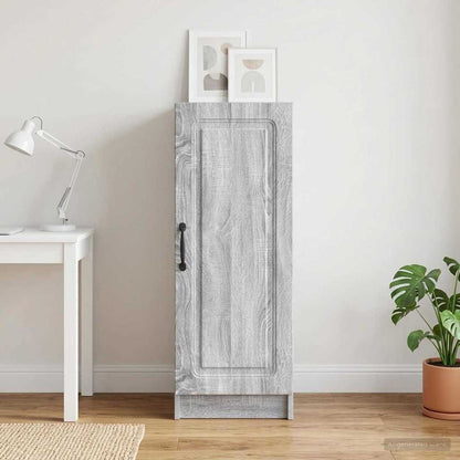 Sideboard Grey Sonoma 33 x 34.5 x 87 cm Engineered Wood
