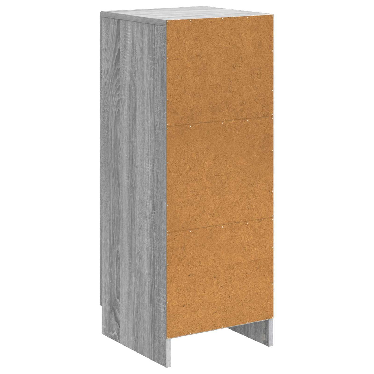 Sideboard Grey Sonoma 33 x 34.5 x 87 cm Engineered Wood