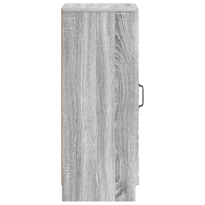 Sideboard Grey Sonoma 33 x 34.5 x 87 cm Engineered Wood