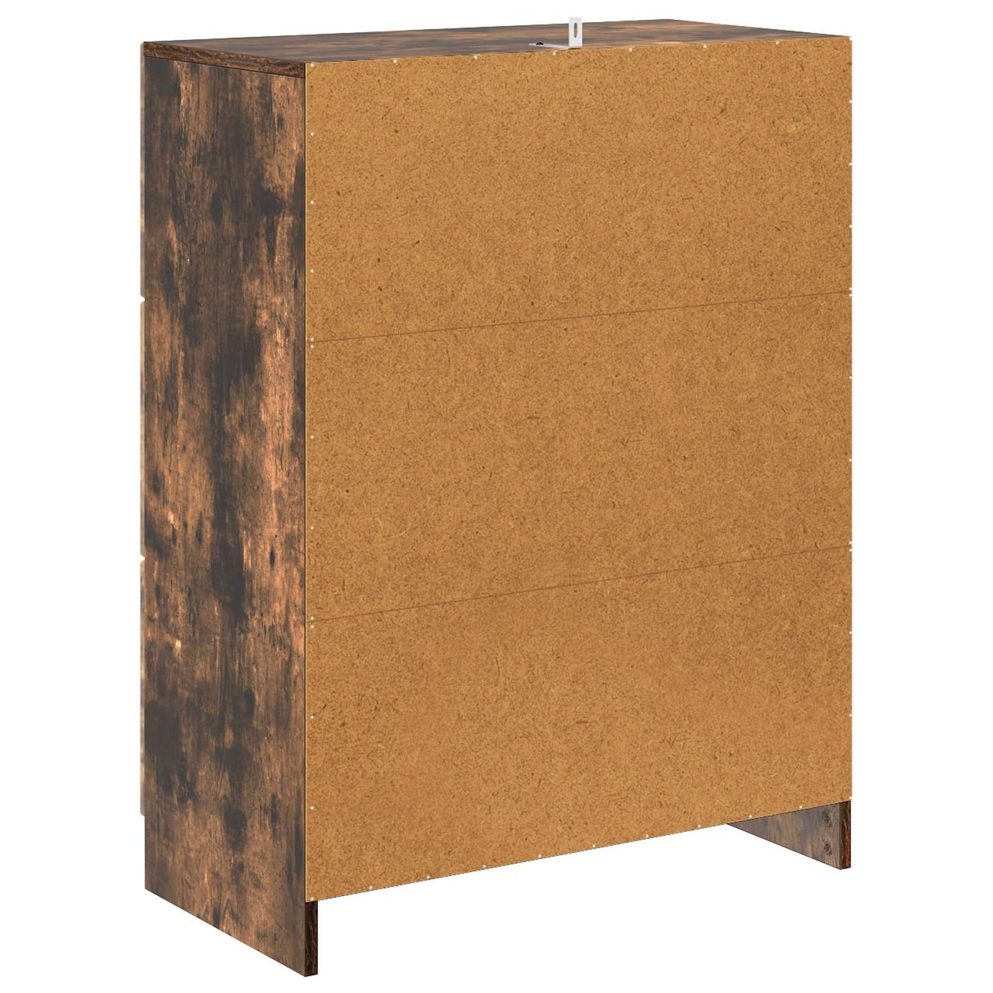 Drawer Cabinet Smoked Oak 66 x 34.5 x 87 cm Engineered Wood