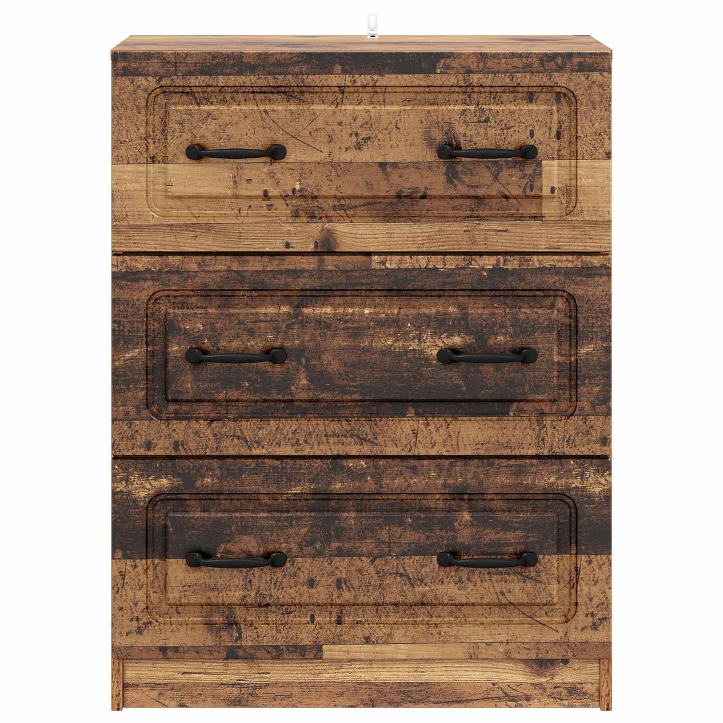 Drawer Cabinet Old Wood 66 x 34.5 x 87 cm Engineered Wood