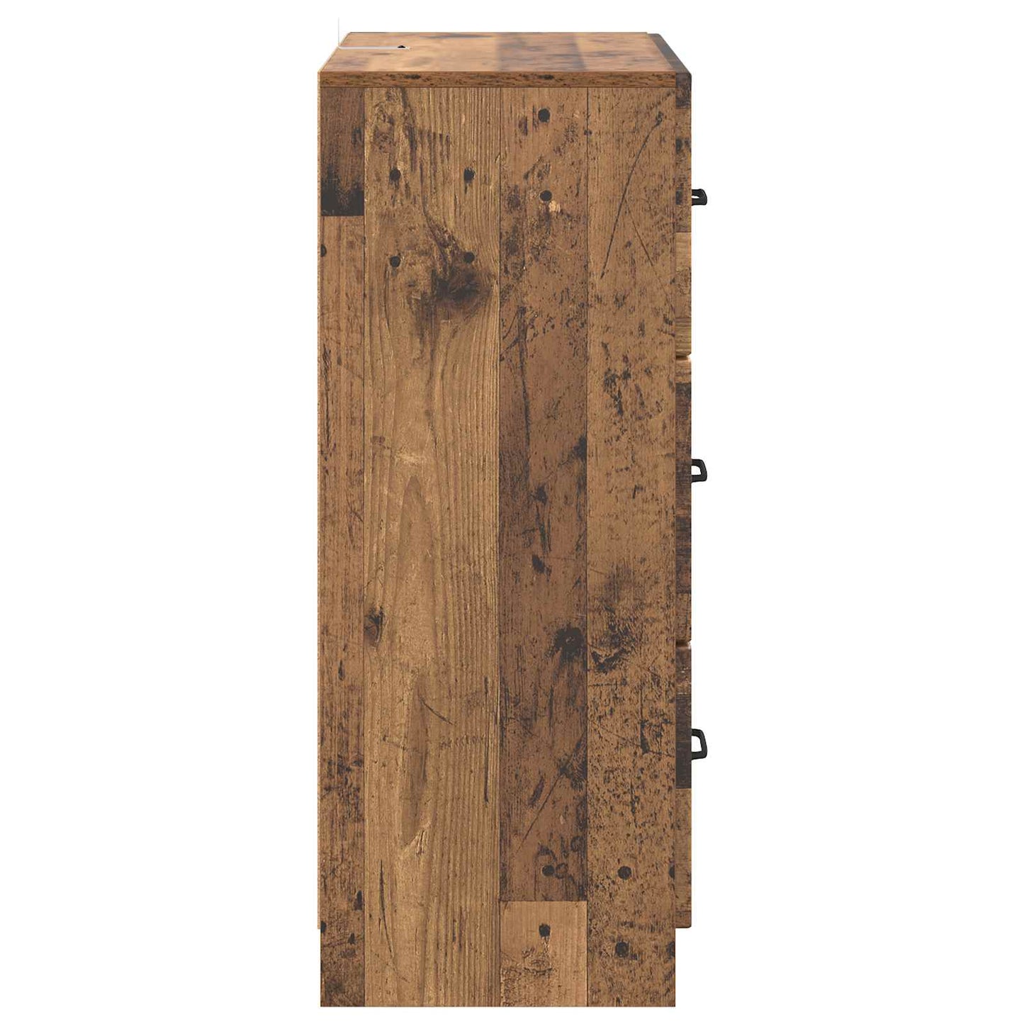 Drawer Cabinet Old Wood 66 x 34.5 x 87 cm Engineered Wood