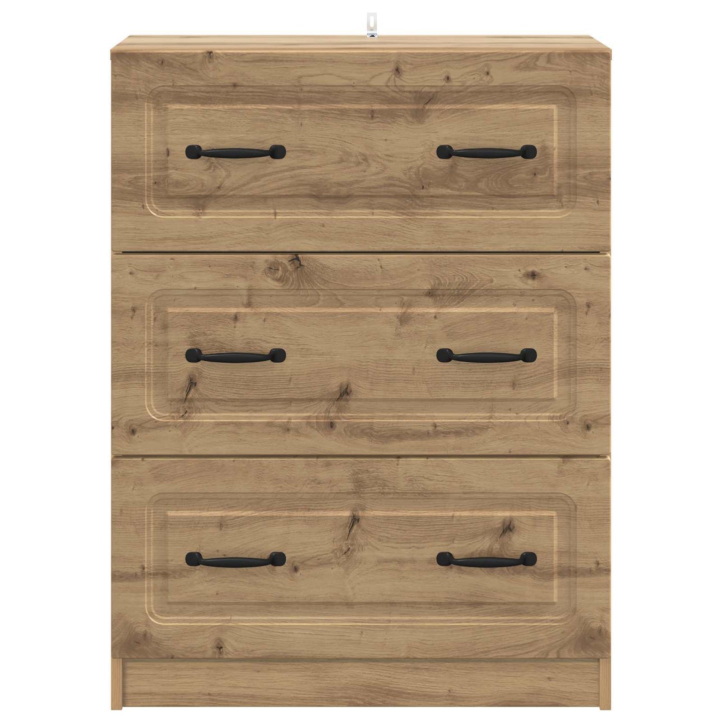 Drawer Cabinet 66 x 34.5 x 87 cm Engineered Wood Artisan Oak