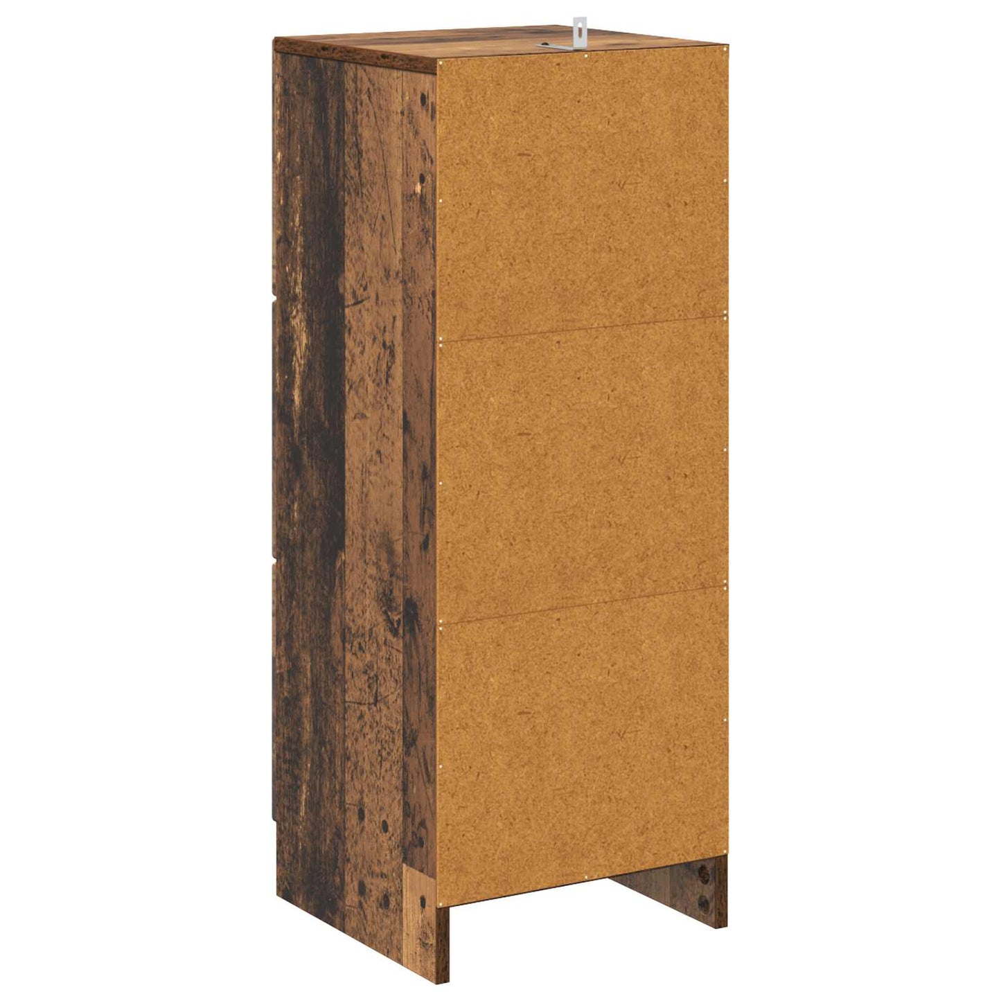 Drawer Cabinet Old Wood 33 x 34.5 x 87 cm Engineered Wood