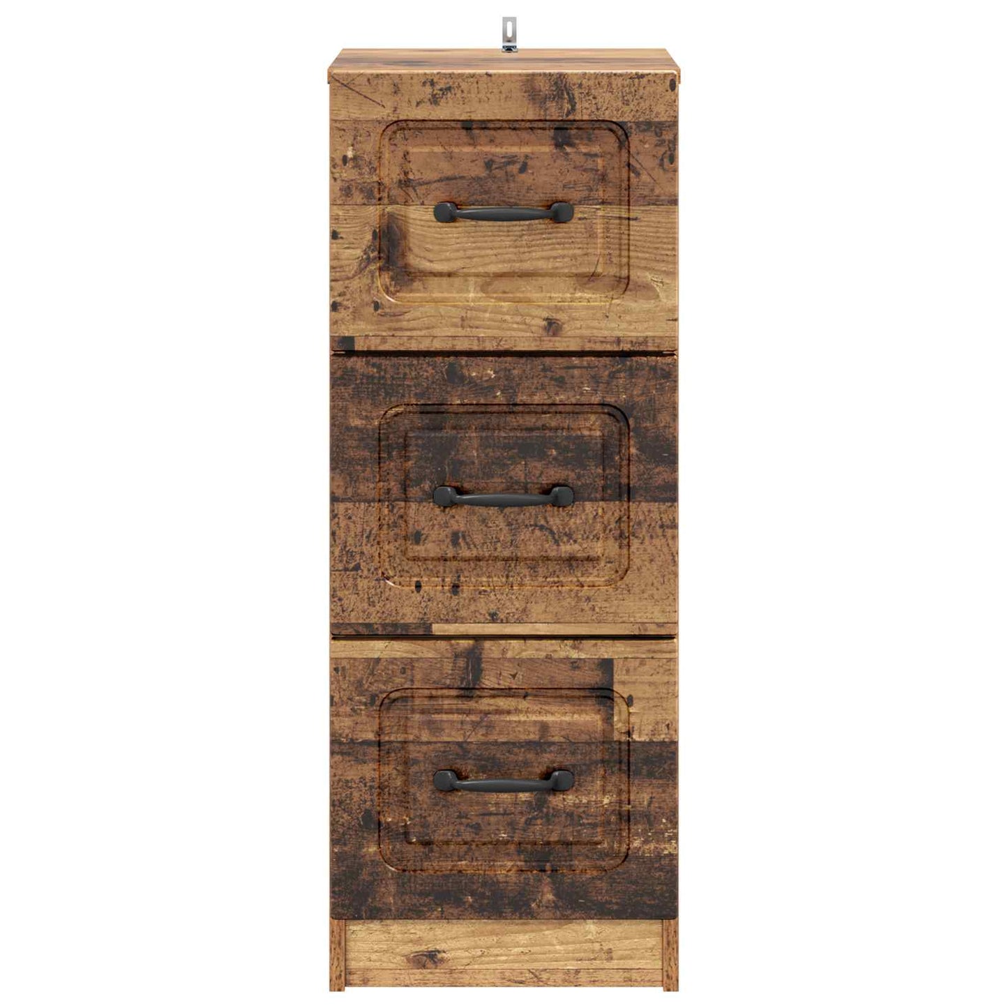 Drawer Cabinet Old Wood 33 x 34.5 x 87 cm Engineered Wood