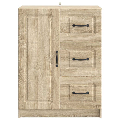 Sideboard Sonoma Oak 66 x 34.5 x 87 cm Engineered Wood