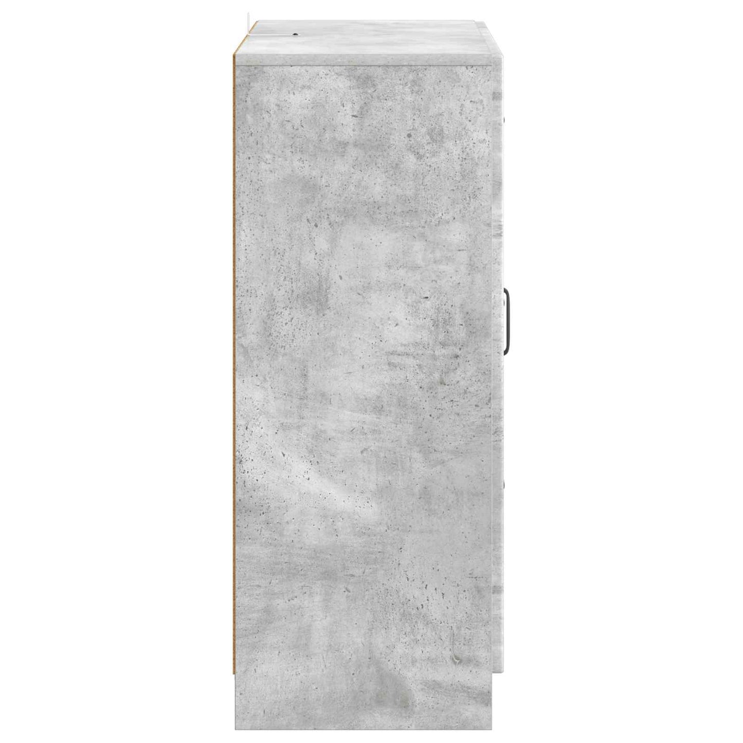 Sideboard Concrete Grey 66 x 34.5 x 87 cm Engineered Wood