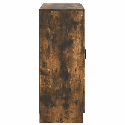 Sideboard Smoked Oak 66 x 34.5 x 87 cm Engineered Wood