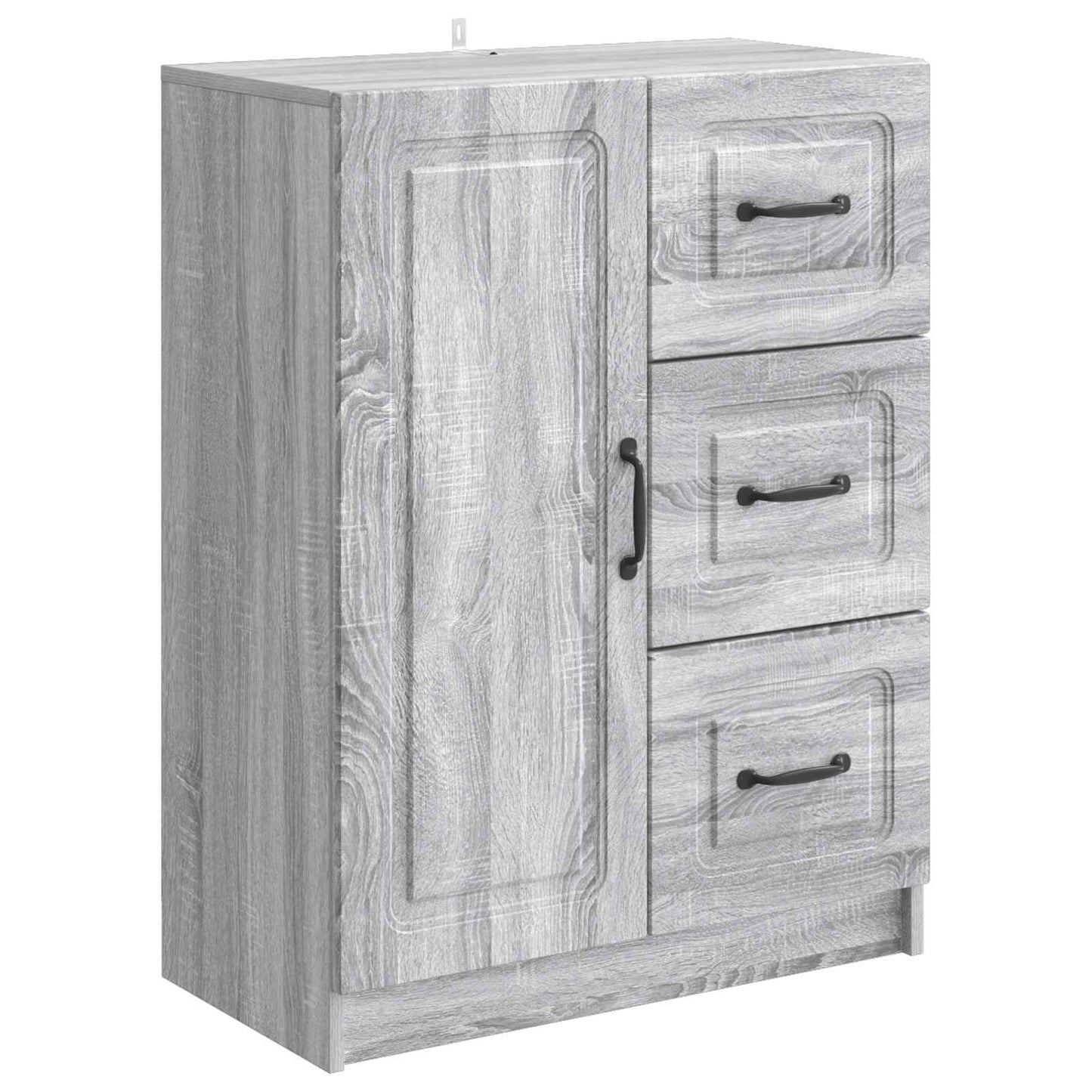 Sideboard Grey Sonoma 66 x 34.5 x 87 cm Engineered Wood