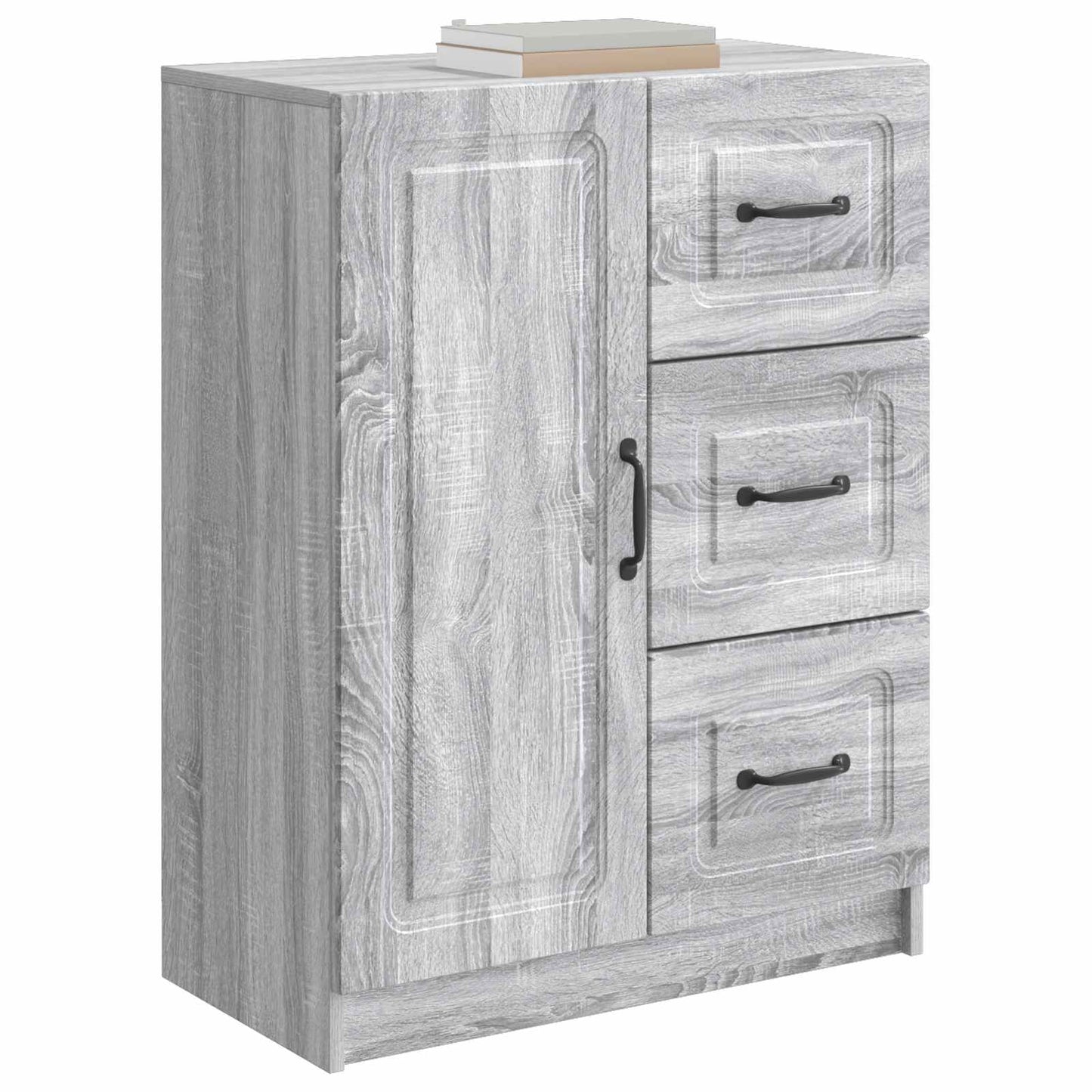 Sideboard Grey Sonoma 66 x 34.5 x 87 cm Engineered Wood