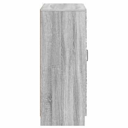 Sideboard Grey Sonoma 66 x 34.5 x 87 cm Engineered Wood