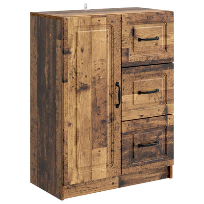 Sideboard Old Wood 66 x 34.5 x 87 cm Engineered Wood
