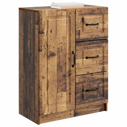 Sideboard Old Wood 66 x 34.5 x 87 cm Engineered Wood