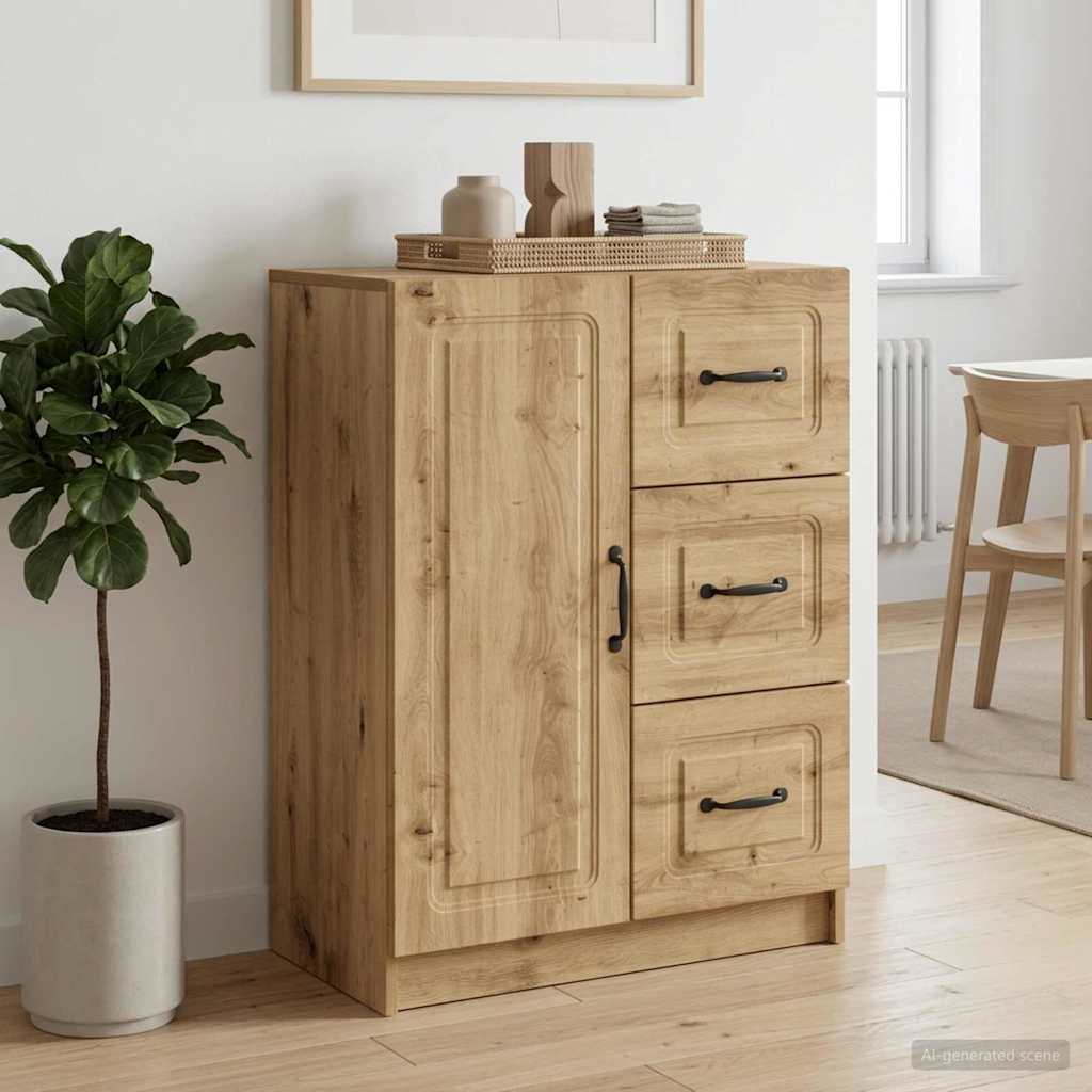 Sideboard Artisan Oak 66 x 34.5 x 87 cm Engineered Wood