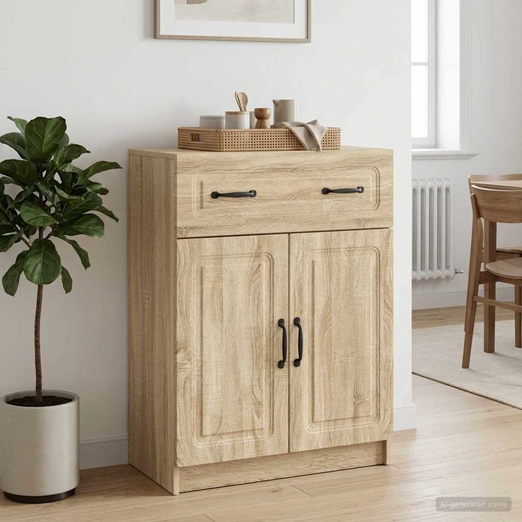 Sideboard Sonoma Oak 66 x 34.5 x 87 cm Engineered Wood