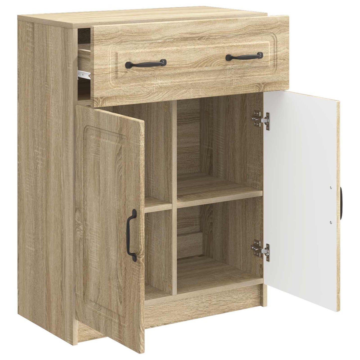 Sideboard Sonoma Oak 66 x 34.5 x 87 cm Engineered Wood