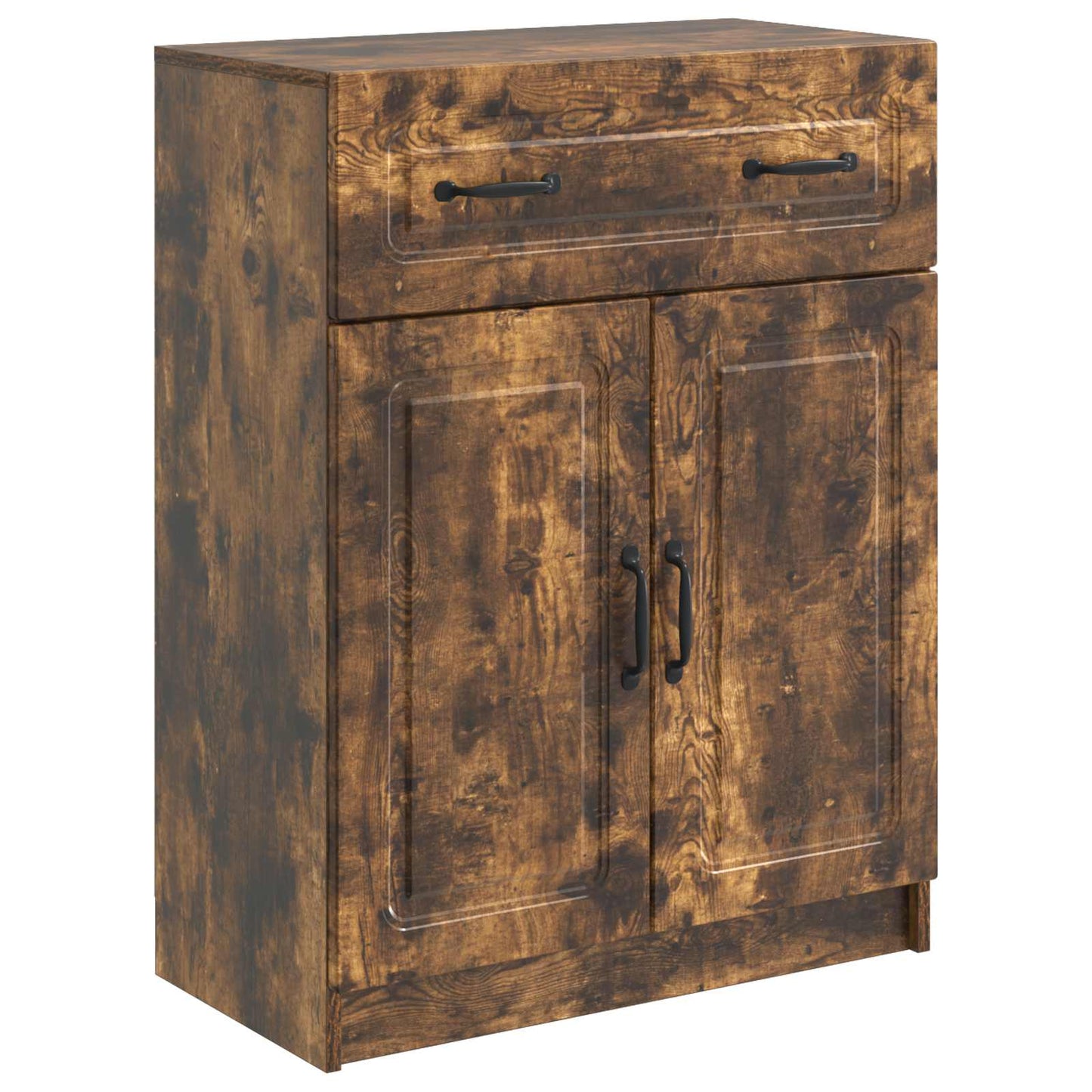 Sideboard Smoked Oak 66 x 34.5 x 87 cm Engineered Wood