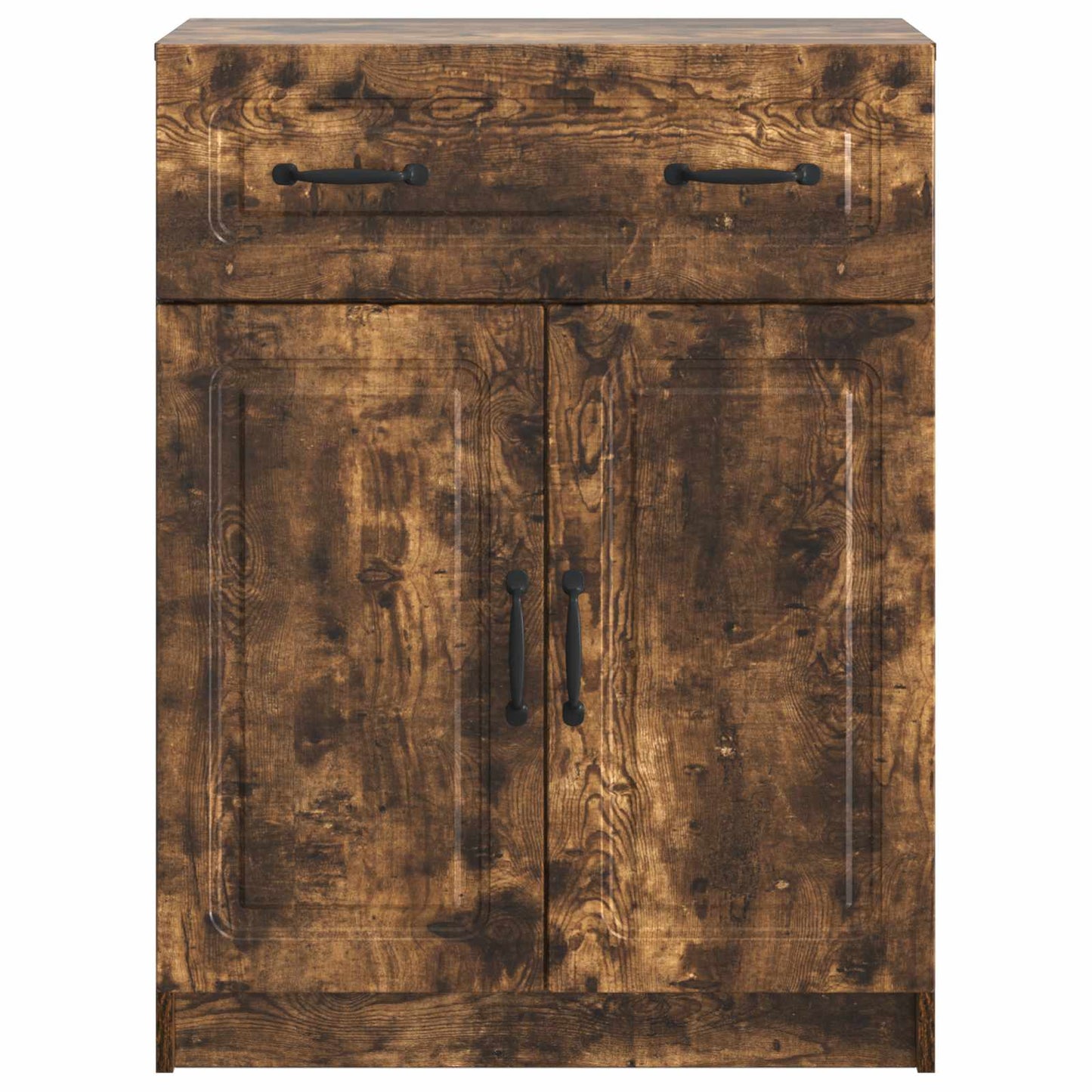 Sideboard Smoked Oak 66 x 34.5 x 87 cm Engineered Wood