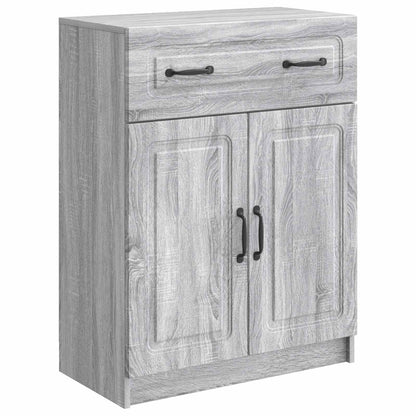 Sideboard Grey Sonoma 66 x 34.5 x 87 cm Engineered Wood